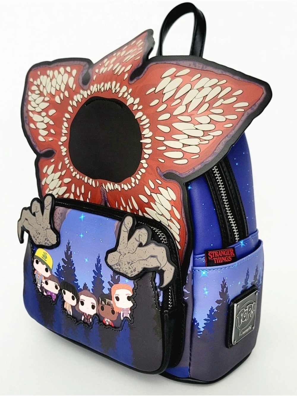 SDCC 2022 Loungefly Stranger Things Glow in the Dark LE Mini Backpack NWT - Picture 5 of 9